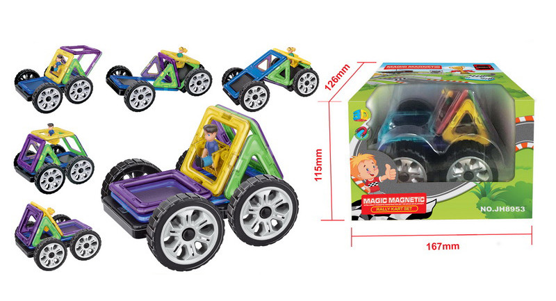 

Конструктор магнитный Vehicle MAGIC MAGNETIC JH8953A