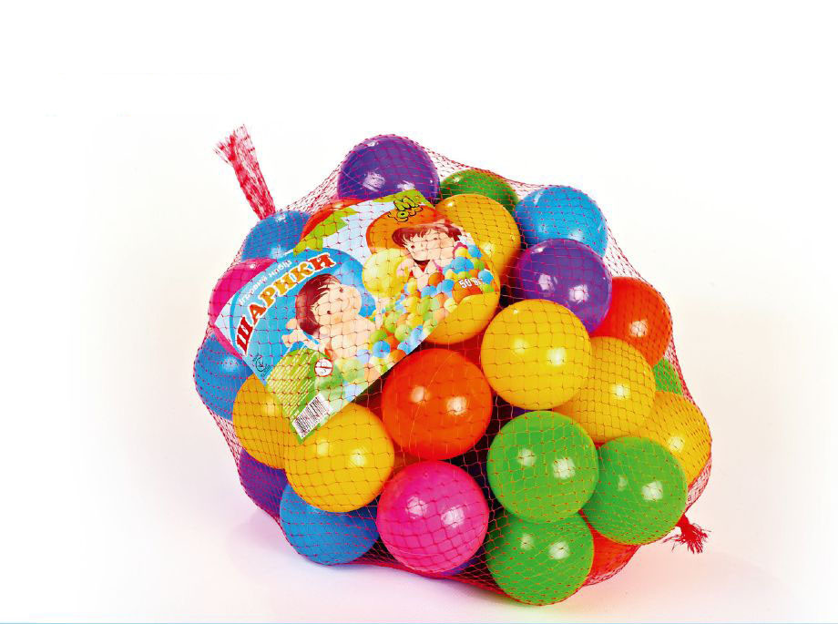 

Шарики MToys для сухих бассейнов, 60 мм 50 шт в сетке 13026