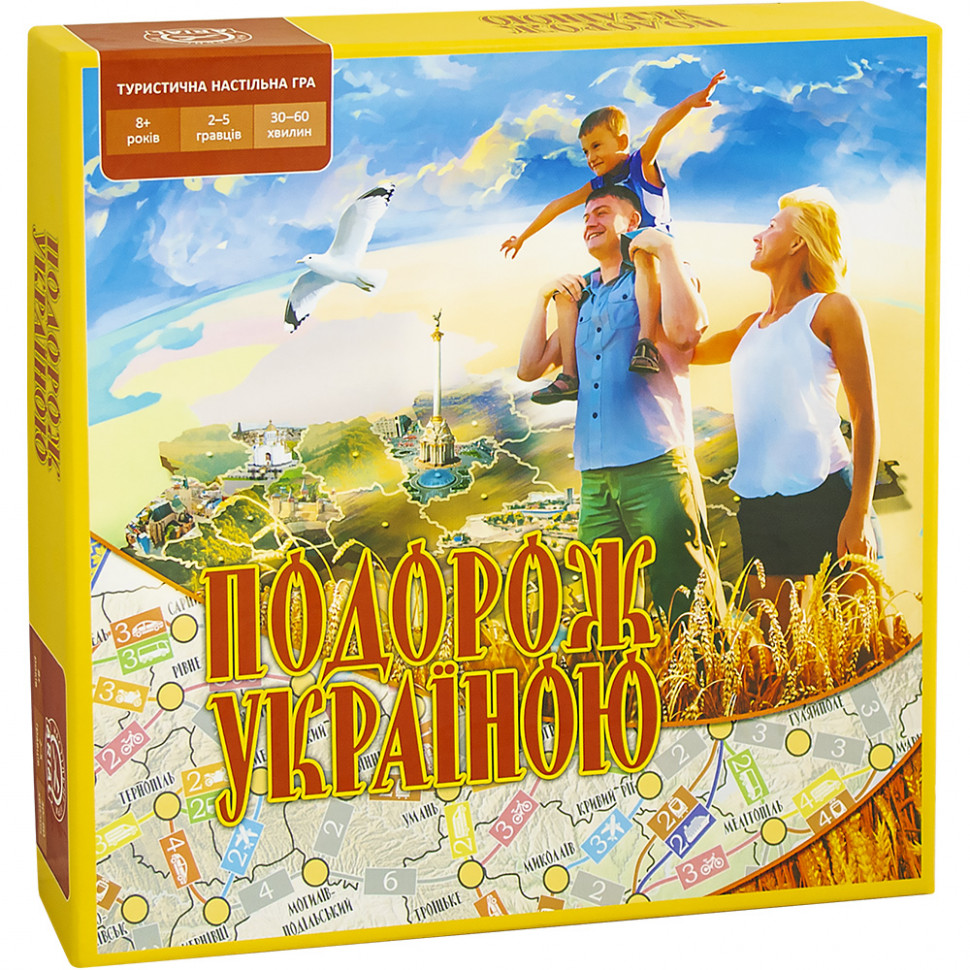

Настольная игра Arial Путешествие по Украине (910183)