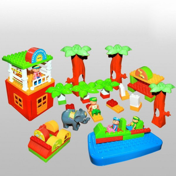 

Конструктор DOLONI TOYS На пляже 97 деталей (013888/03)