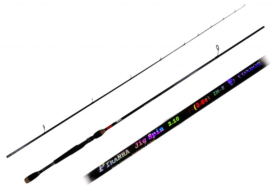 

Cпиннинг Condor Piranha Jig Spin 2.10м 2-8г (JIS28-210)