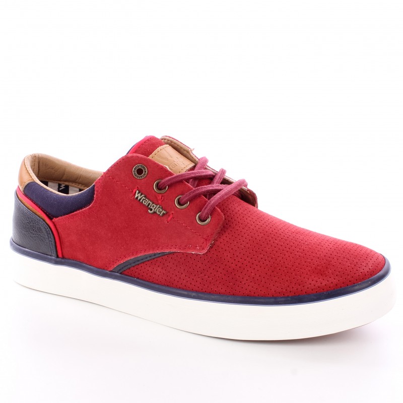 

Кеды MONUMENT SUEDE Wrangler WM01003A-087 41 Красный