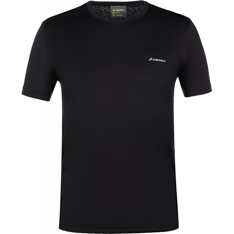 

Футболка спортивная Men's running T-shirt Demix 102758-99 M Черный