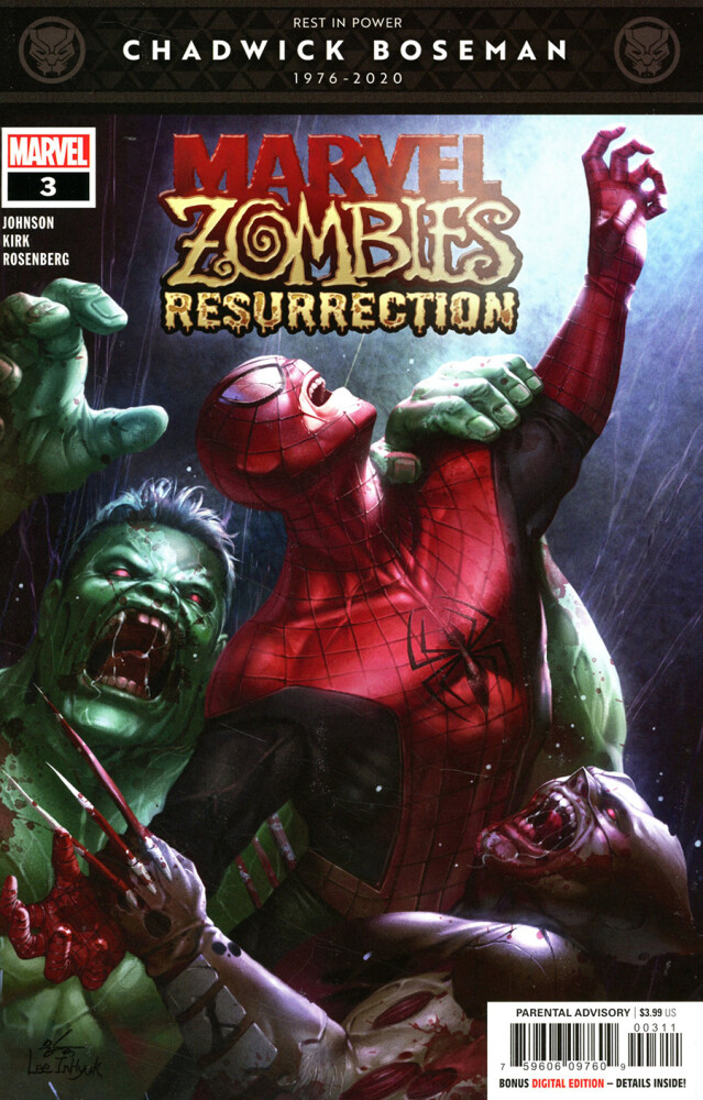 

Marvel Zombies Resurrection #3 Cover A Regular Inhyuk Lee Cover