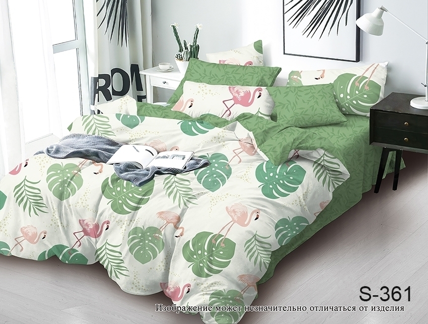 

Комплект постельного белья с компаньоном TM TAG - 1.5 спальный - Сатин Люкс - S361