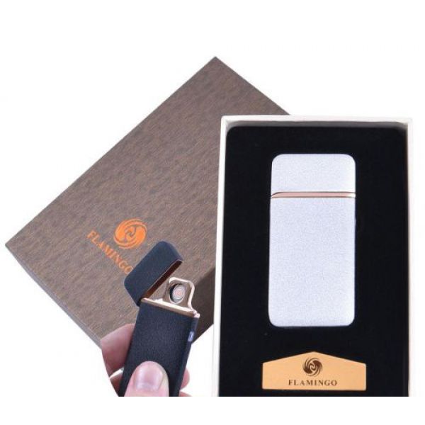 

Зажигалка USB Электрическая, Flamingo 3, Подарочная