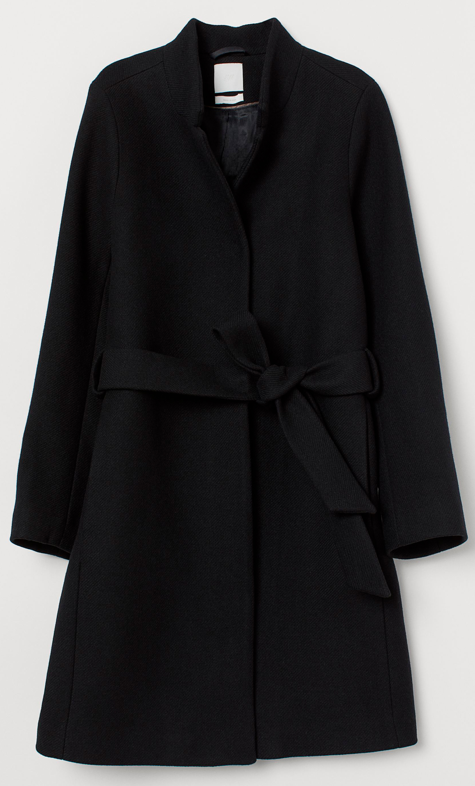 

Пальто H&M 7871470 34 Черное