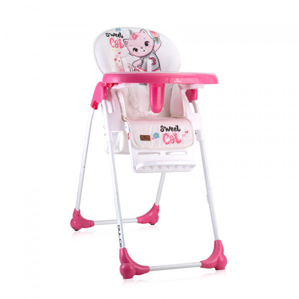 

Стульчик для кормления Lorelli DULCE (pink cat)