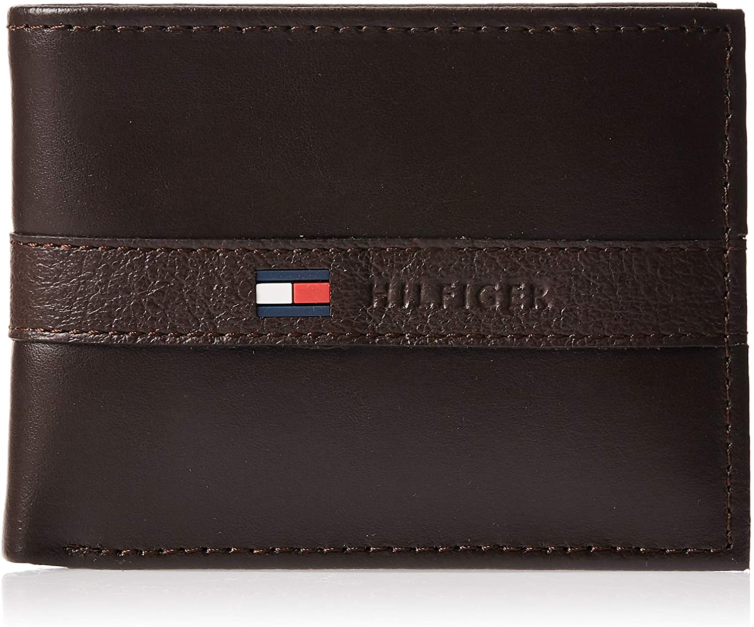 

Кошелек кожаный Tommy Hilfiger бумажник art173706 (Коричневый)