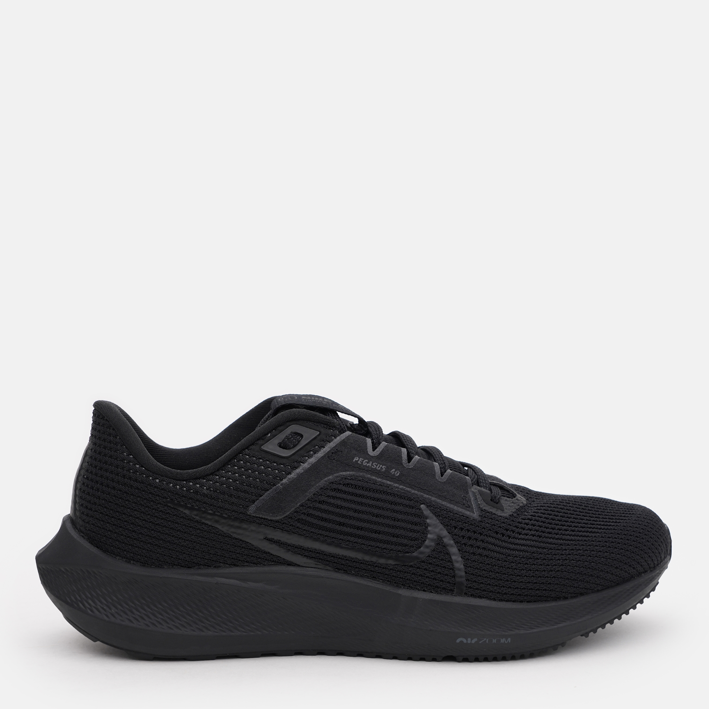 Акція на Чоловічі кросівки для бігу Nike Air Zoom Pegasus 40 DV3853-002 46 (12US) 30 см Black/Black-Anthracite від Rozetka