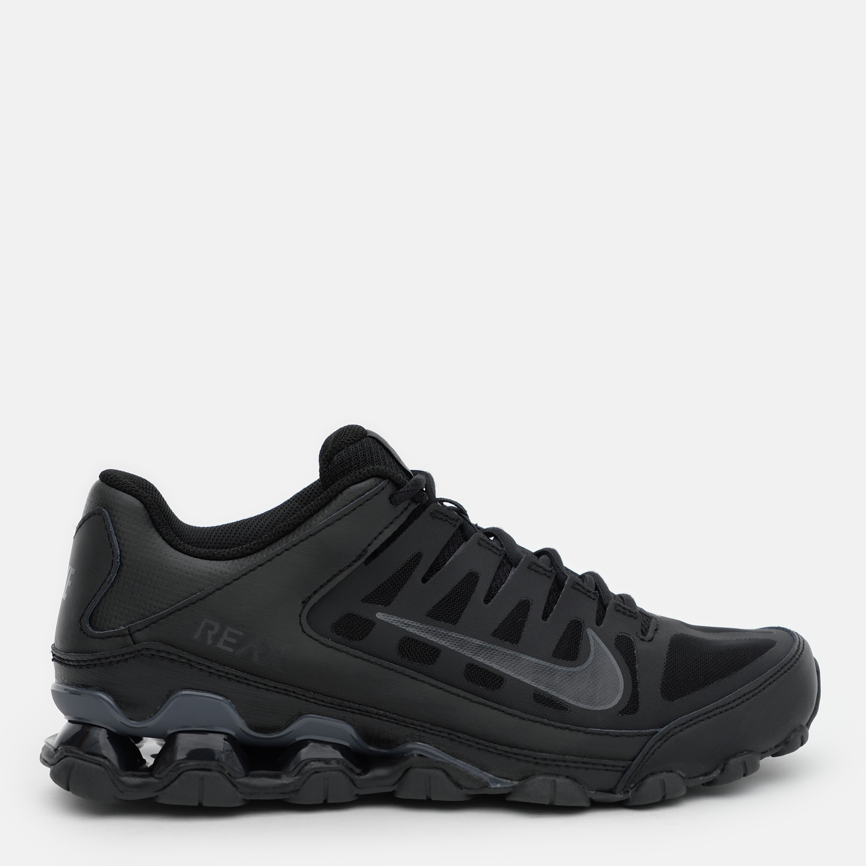 Акція на Чоловічі кросівки для залу Nike Reax 8 Tr Mesh 621716-008 46 (12US) 30 см Black/Black-Anthracite від Rozetka