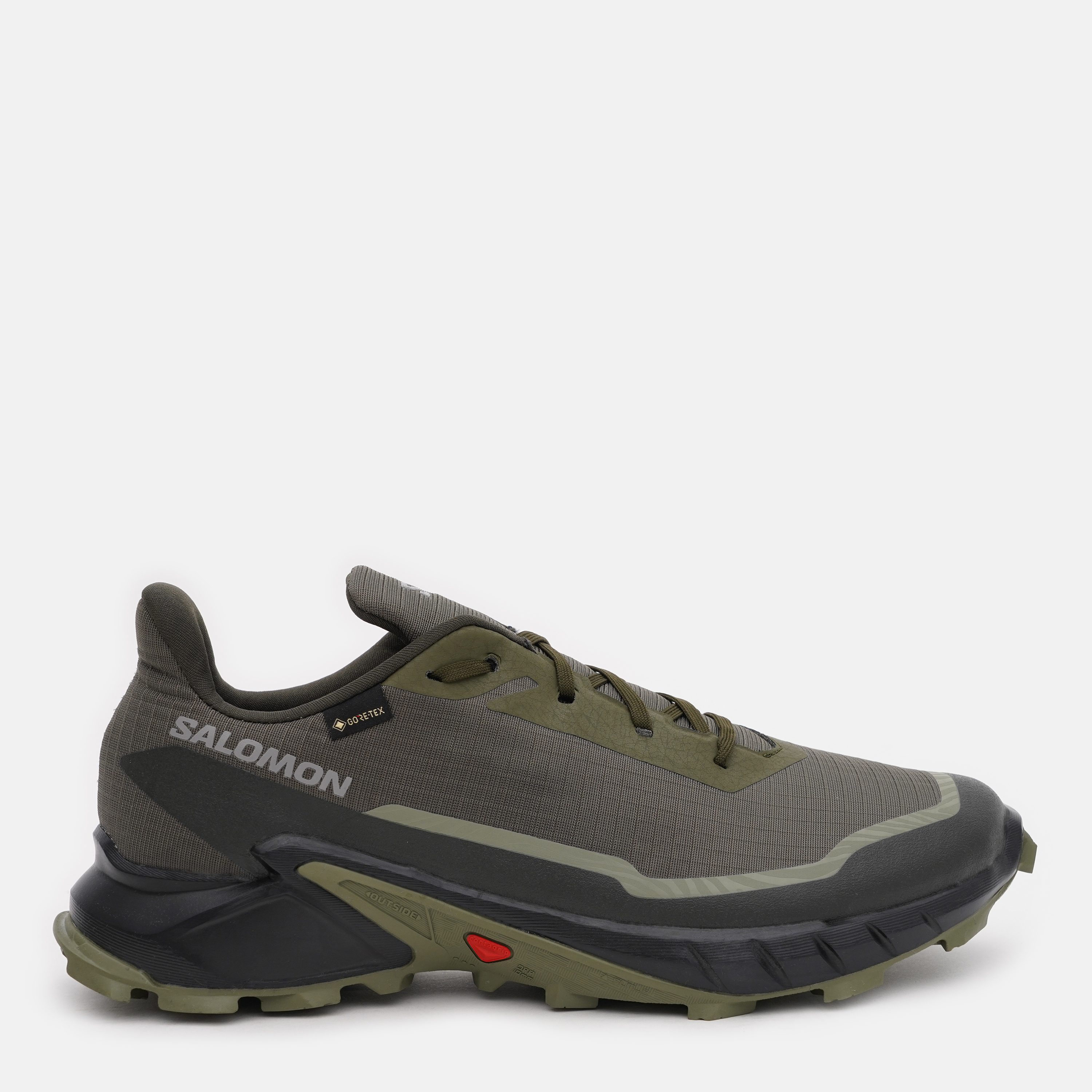 Акція на Чоловічі кросівки для бігу з Gore-Tex Salomon Alphacross 5 Gtx L47310300 44.5 (10.5US) 28.5 см Хакі від Rozetka