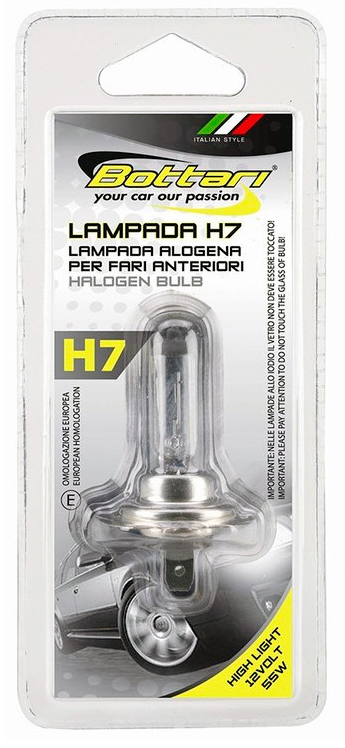 BOTTARI SET LAMPADINE SUPER WHITE 12V H4 60/55W