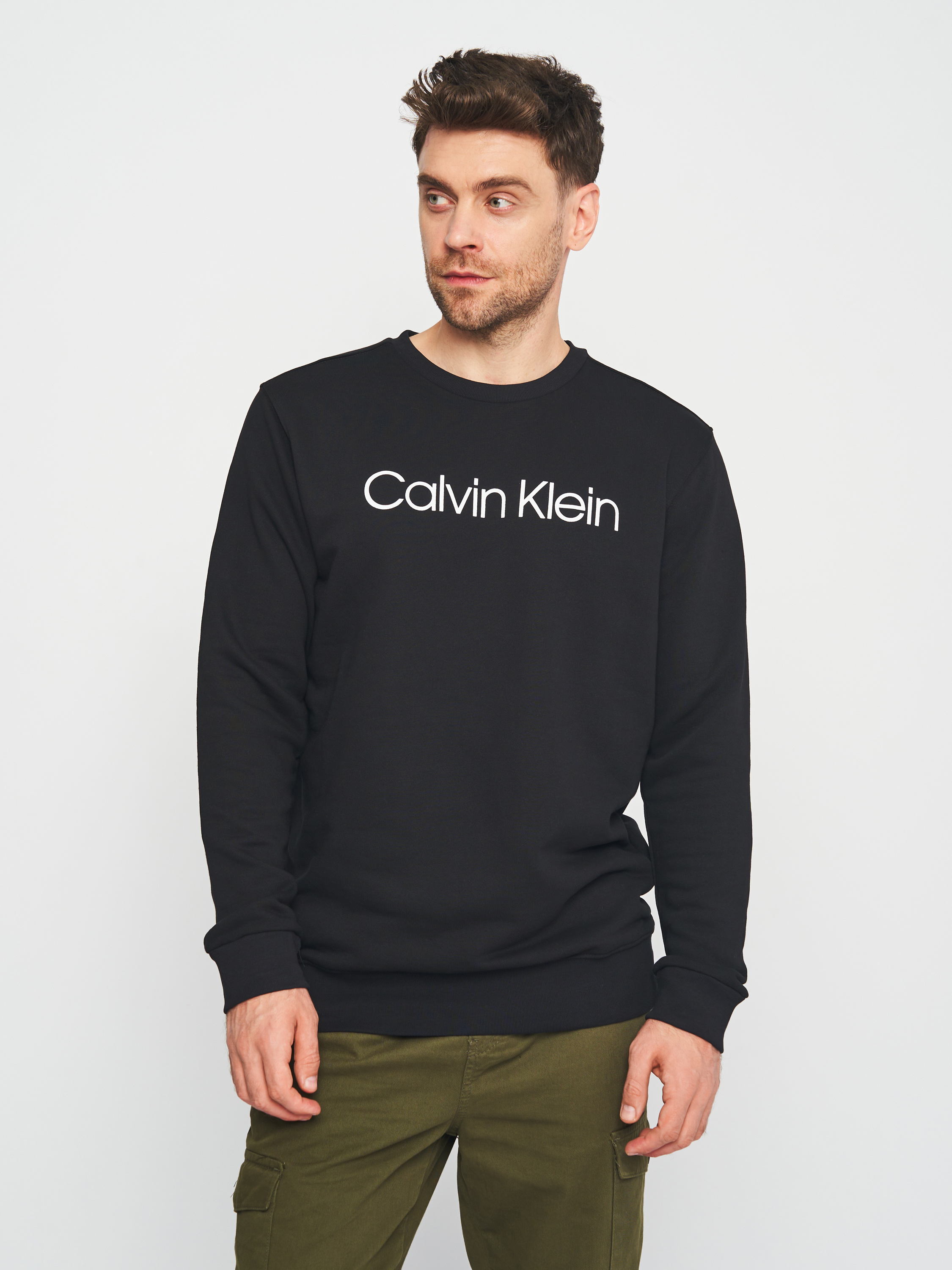 Акція на Світшот Calvin Klein Jeans 11193. 1 S Чорний від Rozetka
