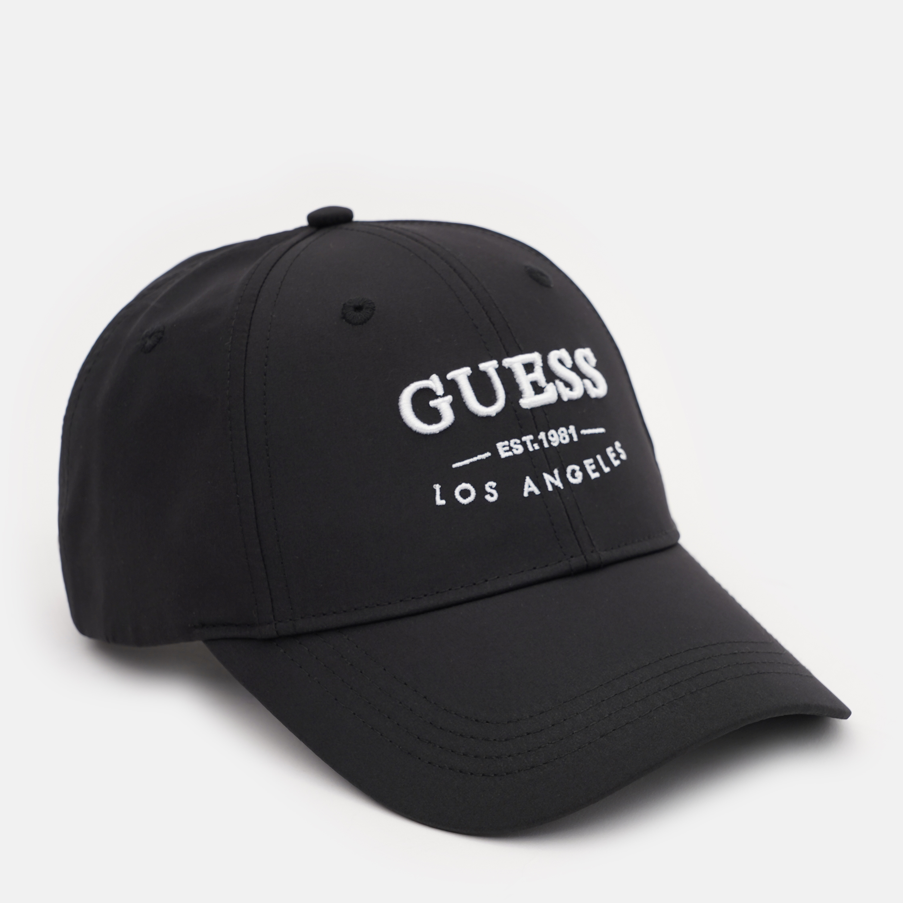 Акція на Кепка чоловіча Guess Baseball Cap AM5023-POL01-BLA One size Black від Rozetka