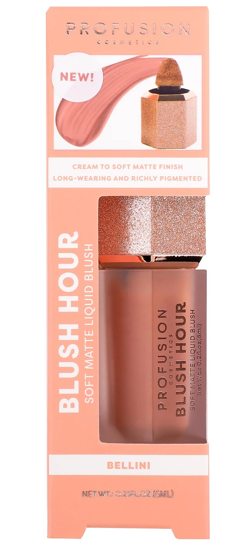 Rozetka.pl Róż do policzków Profusion Blush Hour Liquid Cream Billini