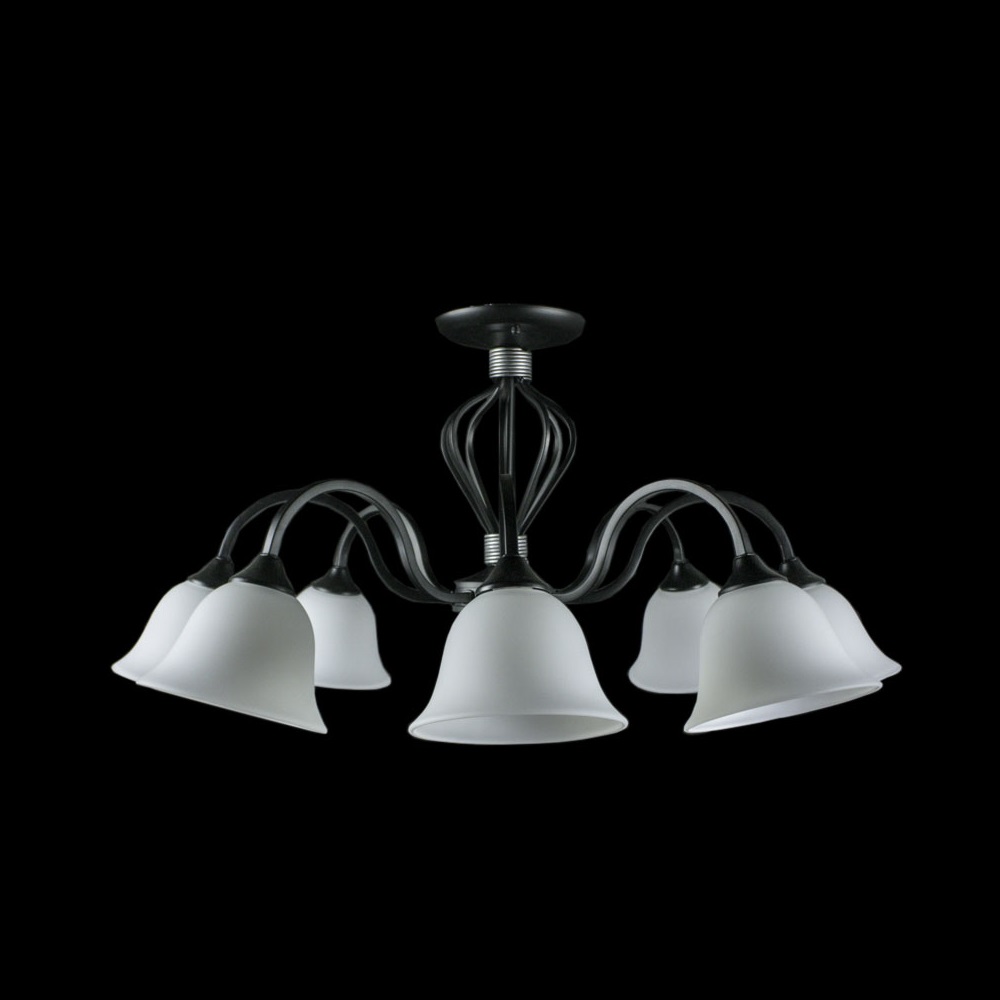 

Потолочная люстра в гостиную Svitlight N3292/8 BK/CH P