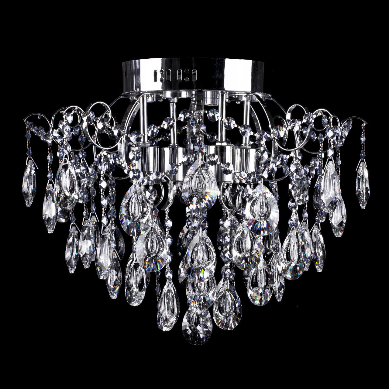 

Люстра хрустальная Svitlight E1342/4/4 CH P