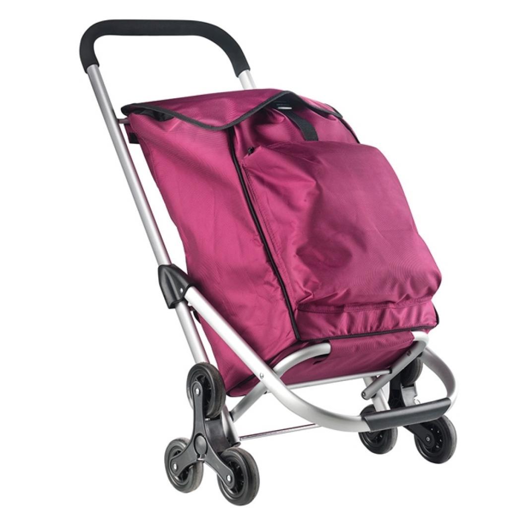 

Сумка-тележка ShoppingCruiser Stairs Climber 40 л Fuchsia
