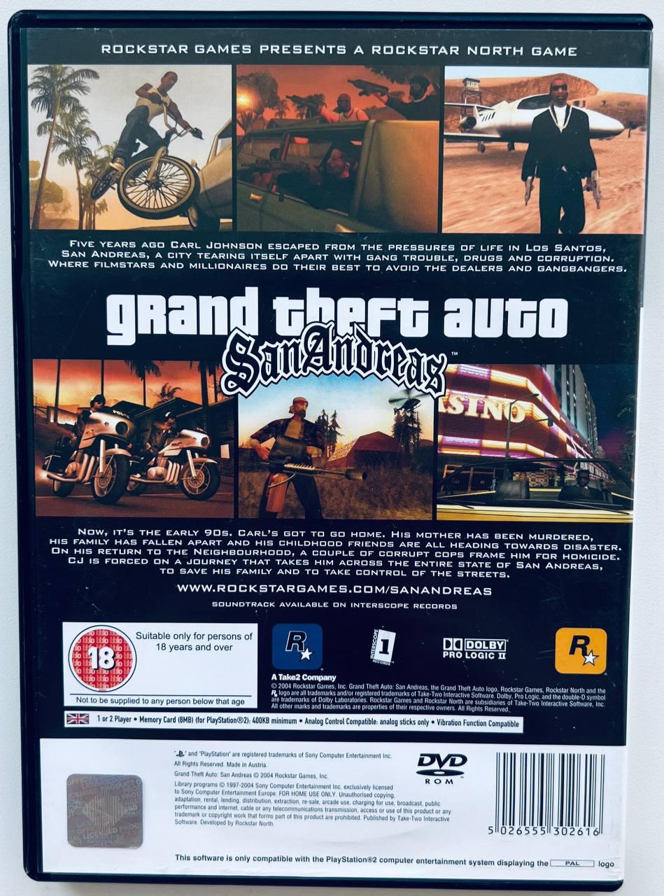 Игры на Sony PlayStation 2 серии Grand Theft Auto (GTA) купить в ROZETKA:  отзывы, цена в Киеве, Украине