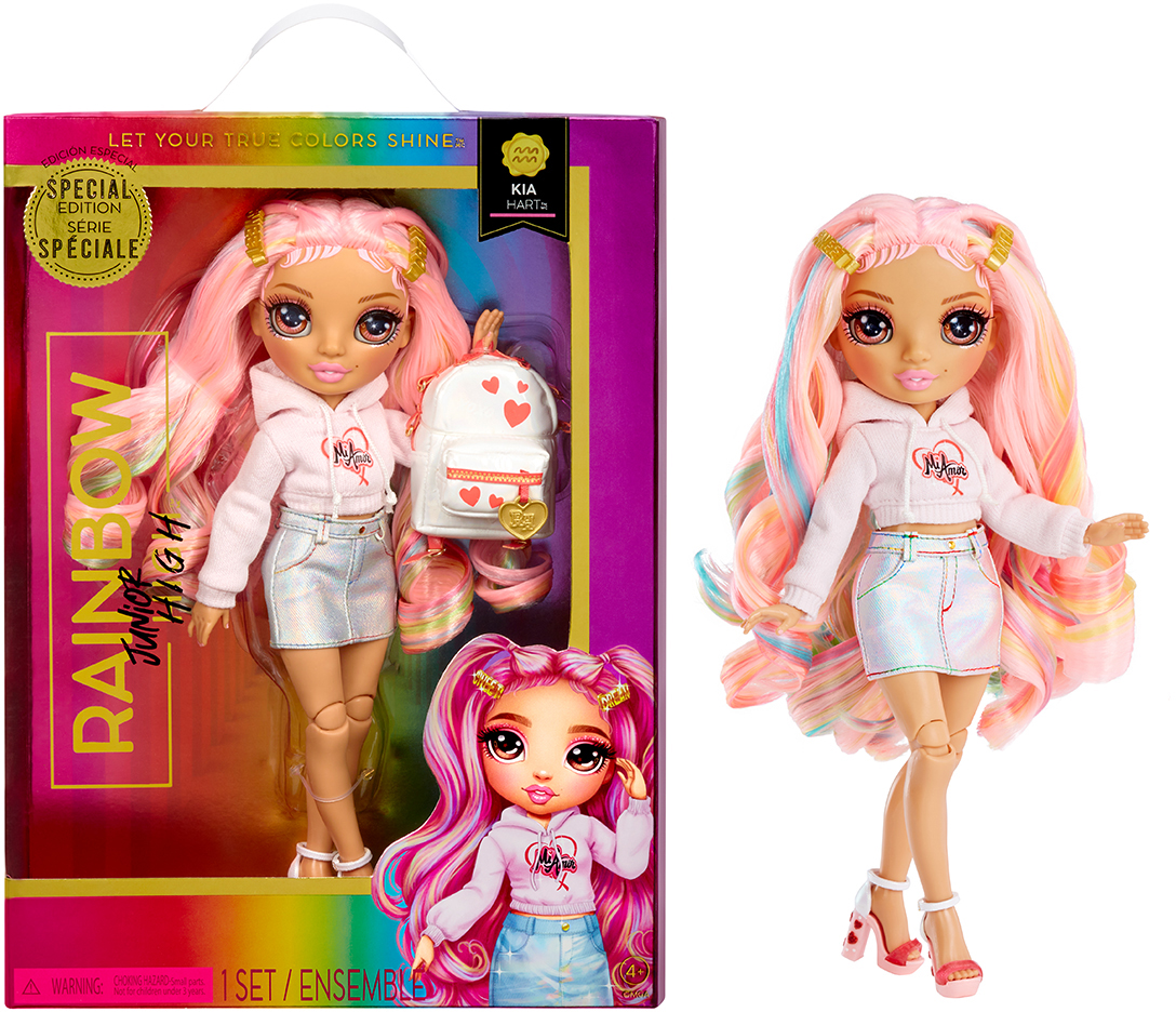 Кукла Rainbow High серии Junior High - Киа Харт с аксессуарами (590781 ...