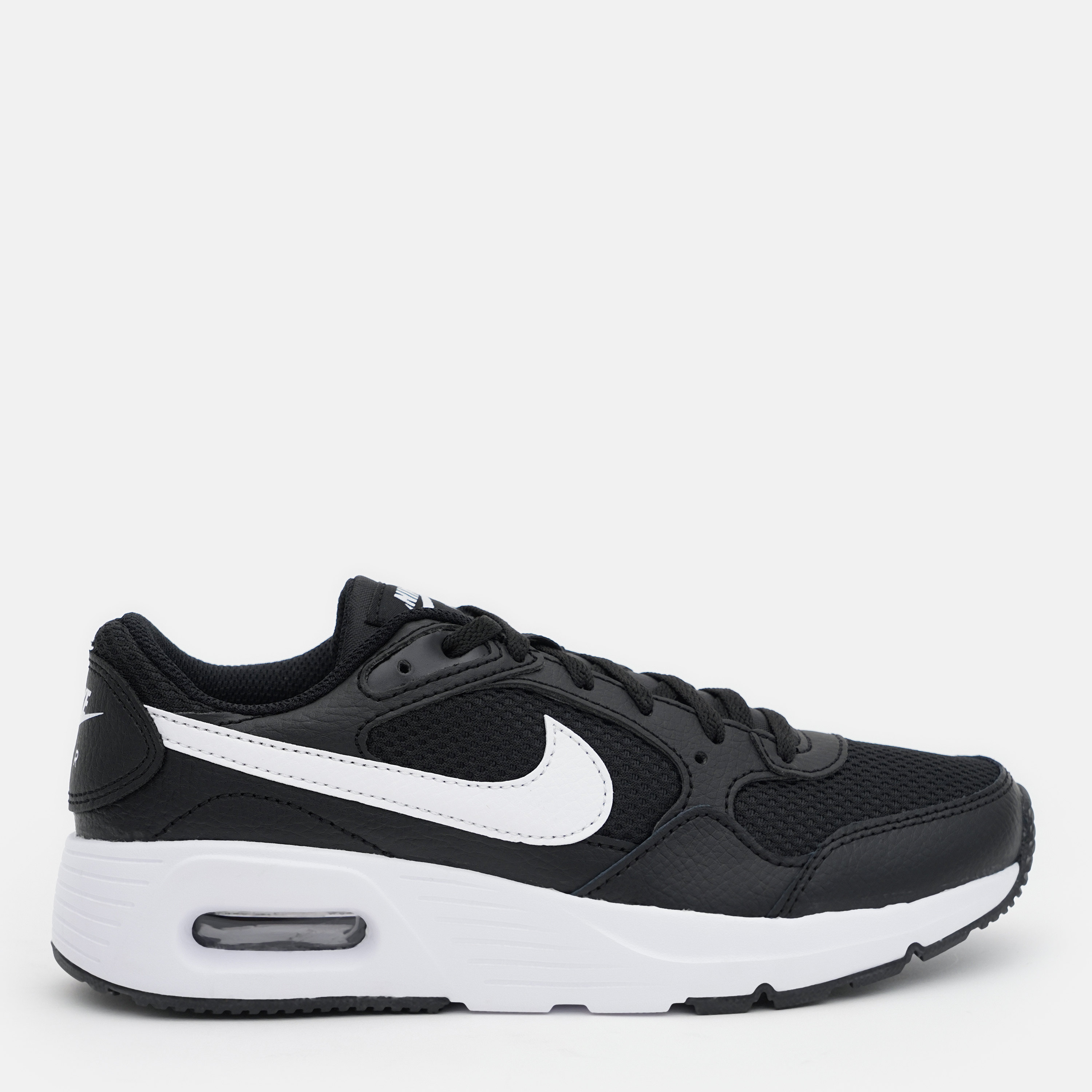 Акція на Підліткові кросівки для хлопчика Nike Air Max Sc (Gs) CZ5358-002 36.5 Black/White-Black від Rozetka