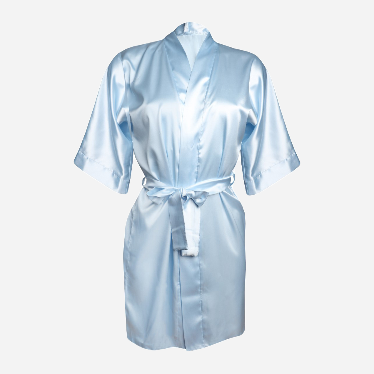 Акція на Халат жіночий DKaren Housecoat 90 XS Baby Blue від Rozetka