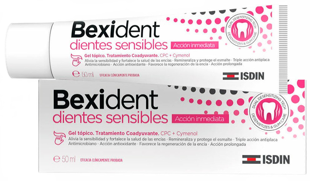 Зубной гель Isdin Bexident для чувствительных зубов с CPC и Cymenol 50 ...