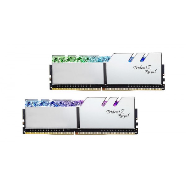 

DDR4 2х8GB/3000 G.Skill Trident Z Royal (F4-3000C16D-16GTRS)