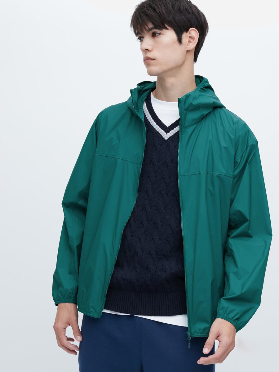 Ветровка Uniqlo 853159328 3XL Зеленая (1159790992) – в интернет ...