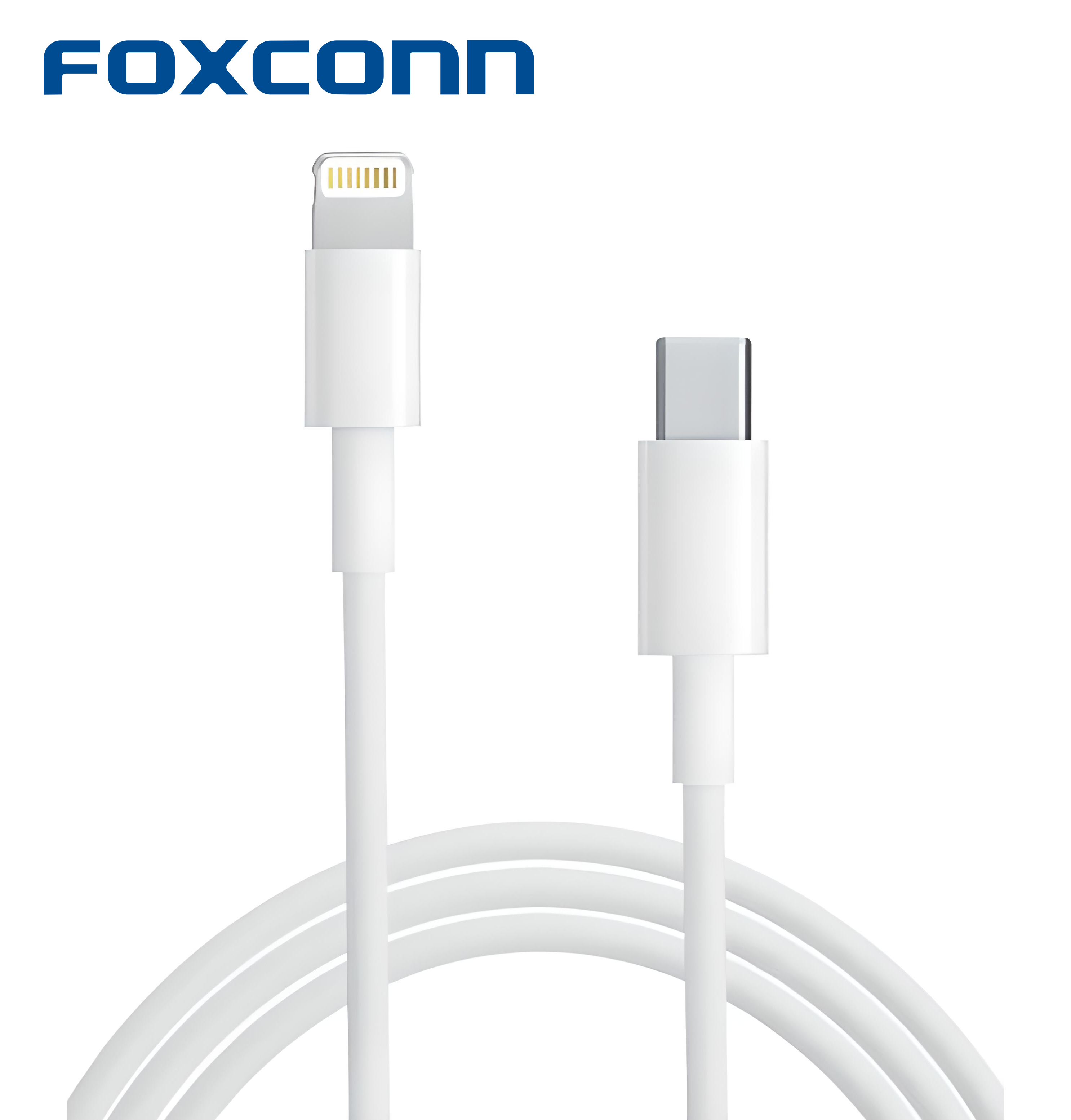 Кабель зарядки Foxconn для Apple iPhone Type-C to Lightning USB-C для ...