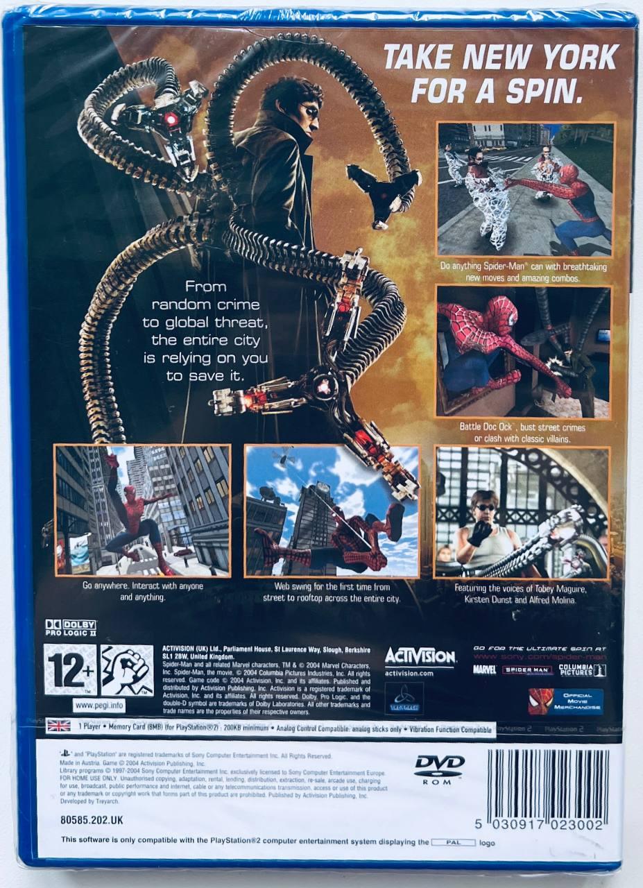 ROZETKA » Spider-Man 2, английская версия - диск для PlayStation 2 от  продавца: RetroGaming Shop купить в Украине: цена, отзывы