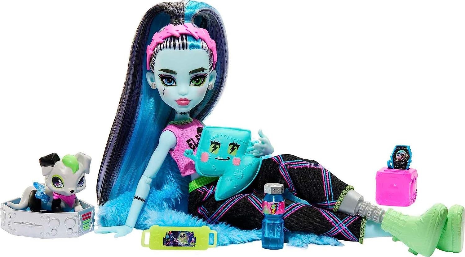 Кукла Mattel Монстер Хай Френки Штейн Пижамная вечеринка Monster High  Frankie Stein Creepover Party Set (HKY68) – фото, отзывы, характеристики в  интернет-магазине ROZETKA от продавца: HIT TOY | Купить в Украине: Киеве,