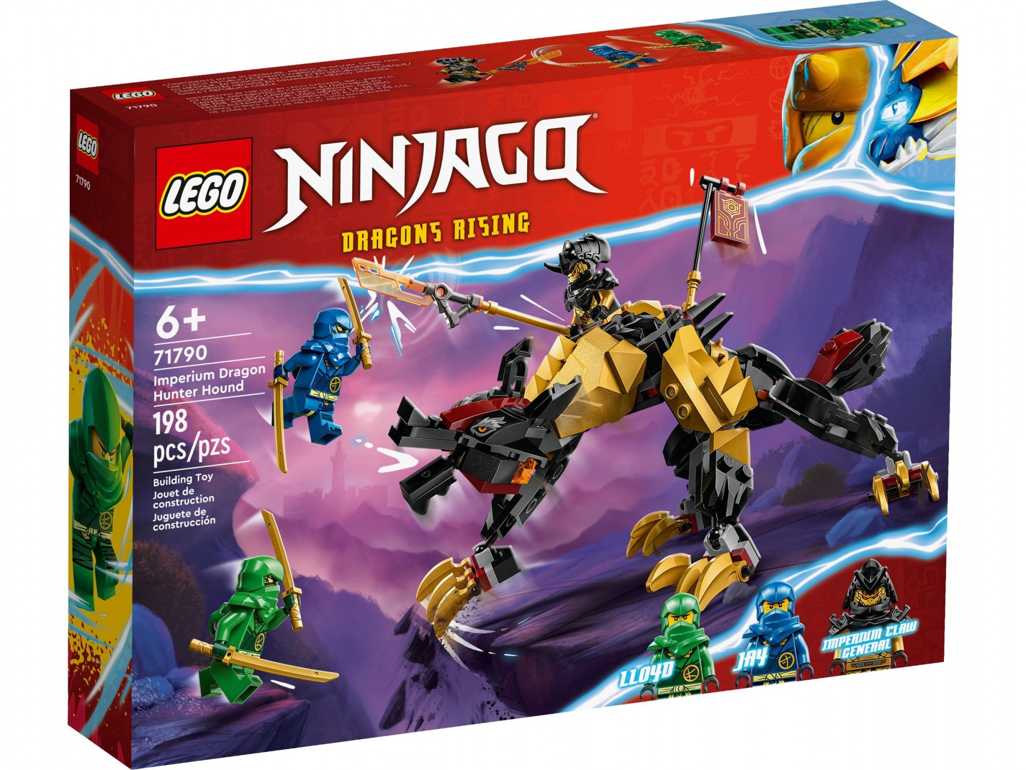 Конструктор LEGO NINJAGO Имперская гончая Истребителя драконов 198 ...