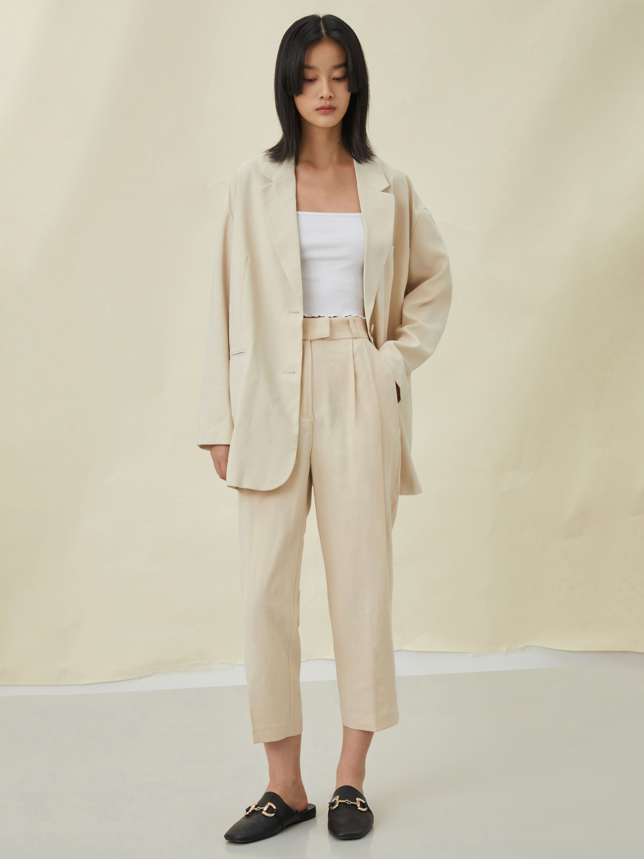 Пиджак H&M 060987975 2XL Светло-бежевый (6666000273994) – в интернет ...