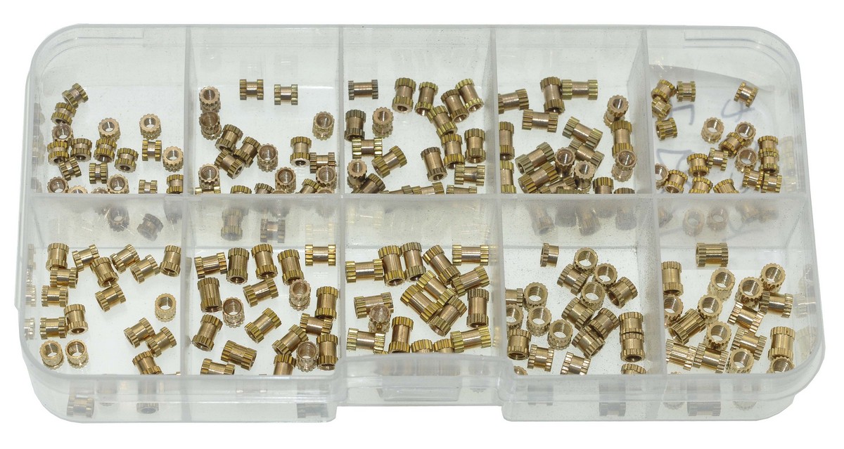 Набор гаек закладных с накаткой для 3D-принтеров M3 400 шт – фото ...