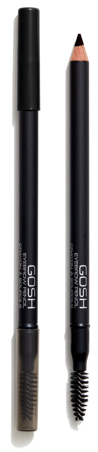 Карандаш для бровей Gosh Eyebrow Pencil Soft Black 1.2 г (5701278542005 ...