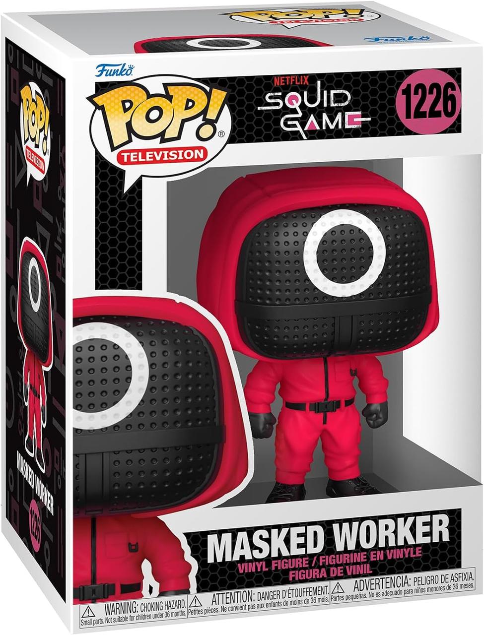 Фигурка Funko POP: Работник в маске (Masked Worker) 1226 Игра в Кальмара  Squid Game экшн статуэтка (100261.5) – фото, отзывы, характеристики в  интернет-магазине ROZETKA от продавца: Fanattributes | Купить в Украине:  Киеве,