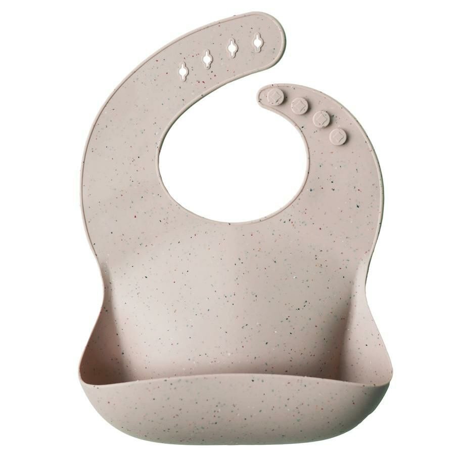 

Силіконовий нагрудник Mushie Муші (США) Terrazzo - Sand