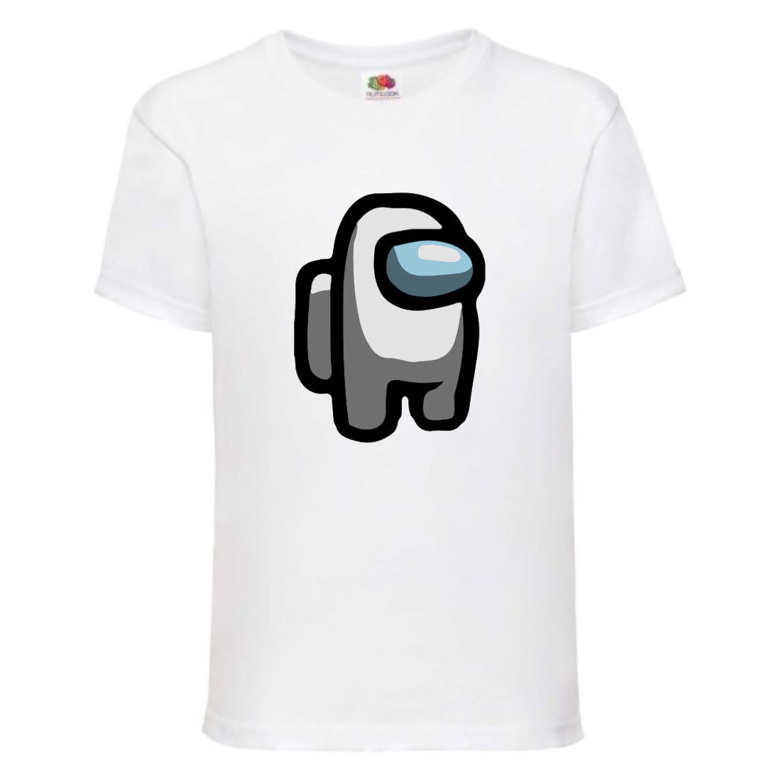 

Футболка детская Амонг АС (Among US) белая (among-us-005-white) 152 см