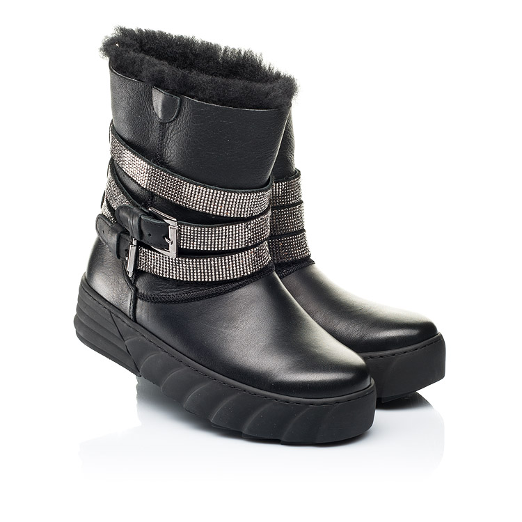 

Зимние сапогии на меху Woopy Fashion 32 черный (7185)