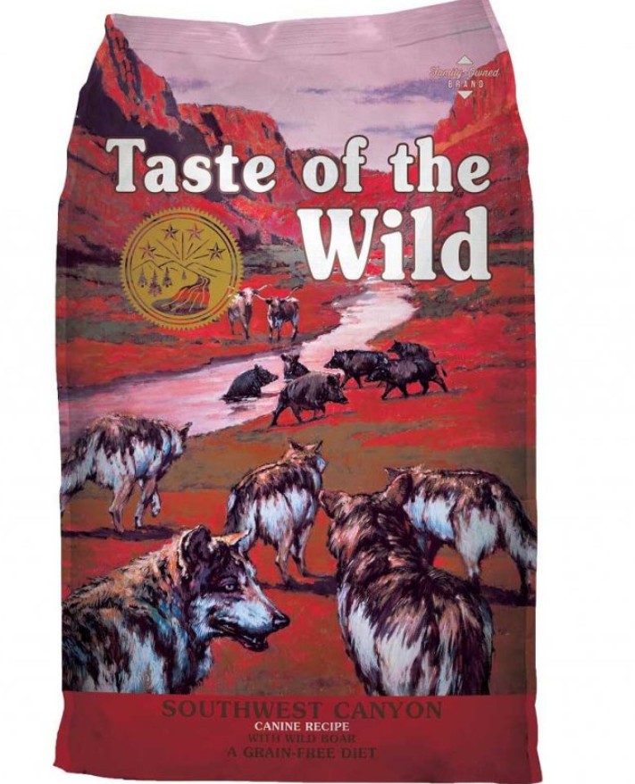 Сухой корм Taste of the Wild Southwest Canyon мясом дикого кабана для ...