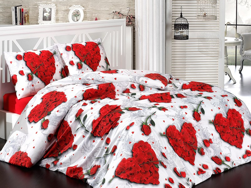 

Комплект постельного белья Romantic Krispol семейный хлопок (430.157603.2)