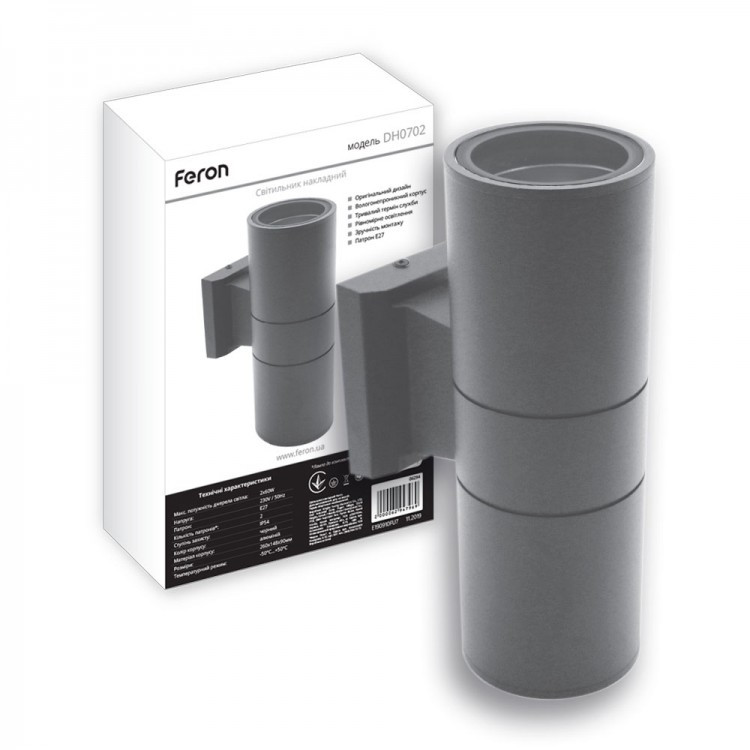 

Архитектурный светильник Feron DH0702 серый