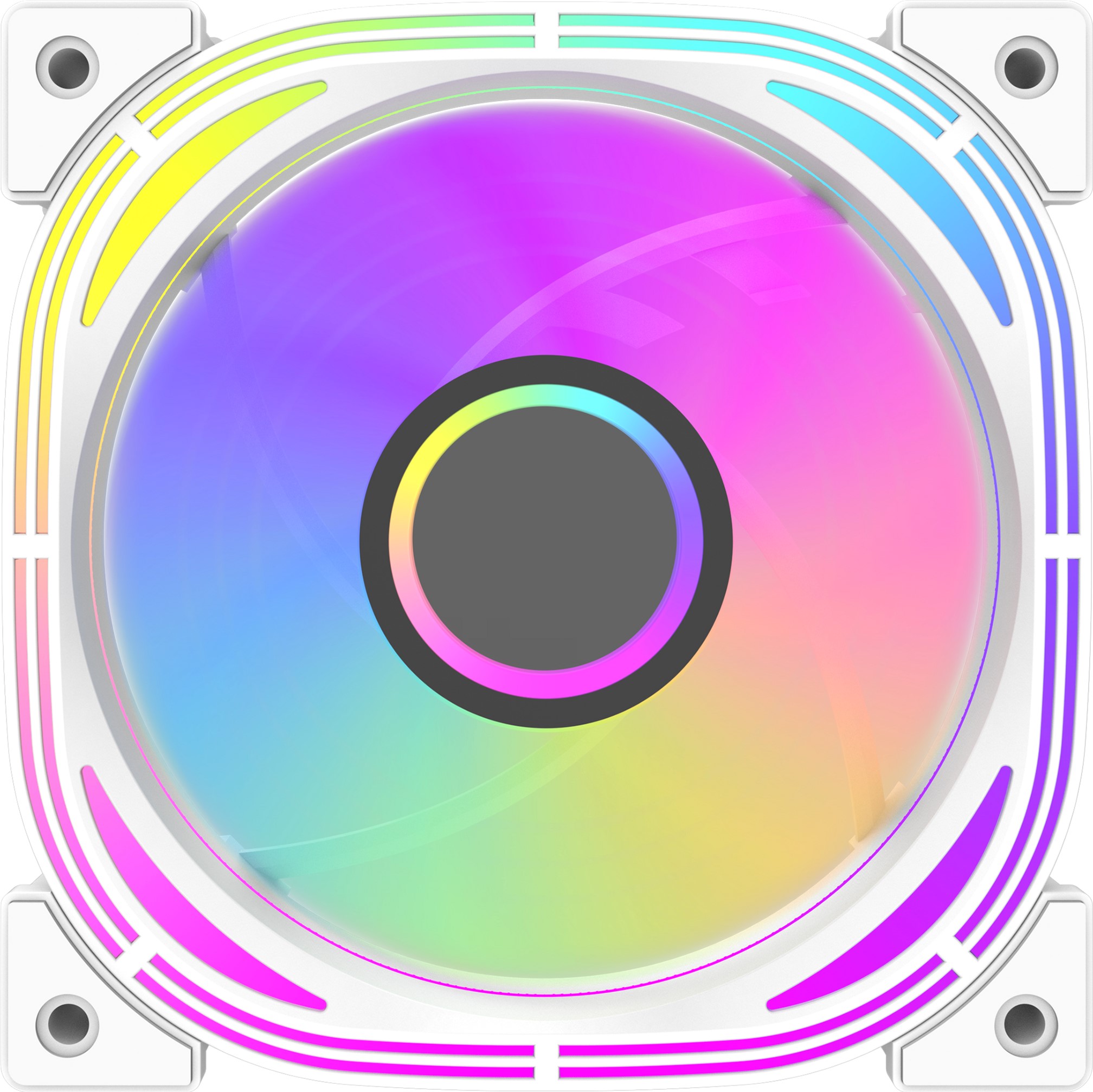 Кулер DarkFlash INF24 Single (PWM) White – фото, отзывы, характеристики ...