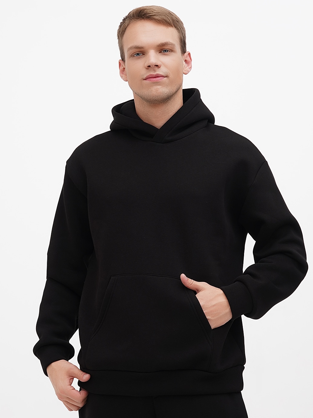 Худи на флисе EQUILIBRI M IO Hoody Fleece M Black (2299965724092) – в ...