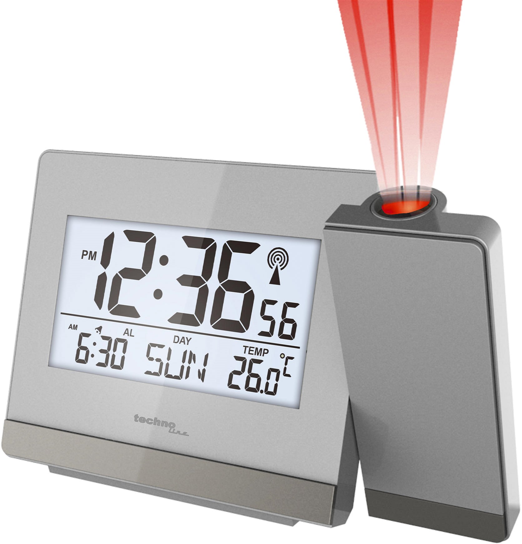 Часы DS-8190 с проекцией времени на потолок и стену