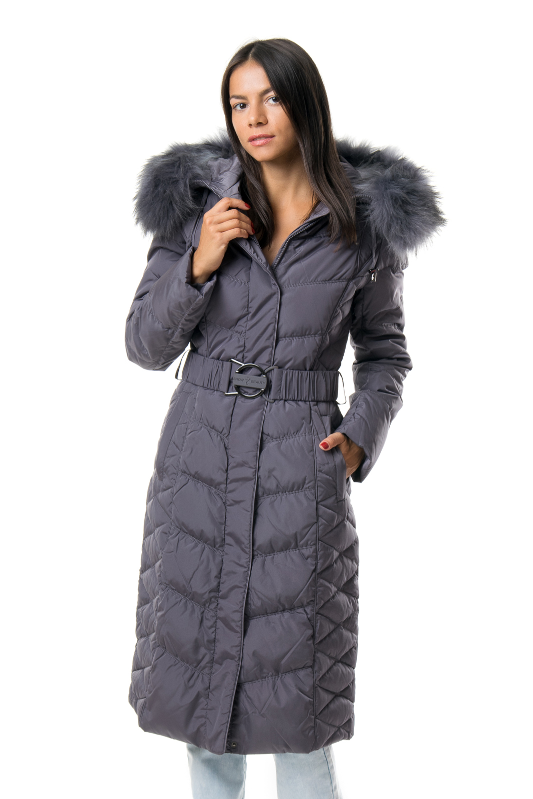 

Пуховик Snow Beauty 1231-1023 L Серый