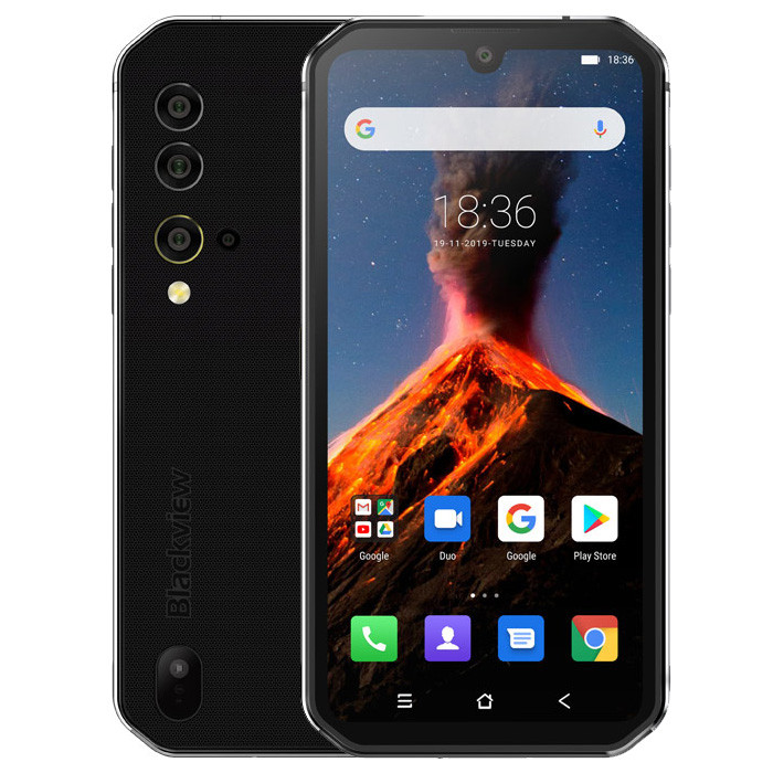 

Защищенный смартфон Blackview BV9900 Pro ip68 8/128gb black-silver
