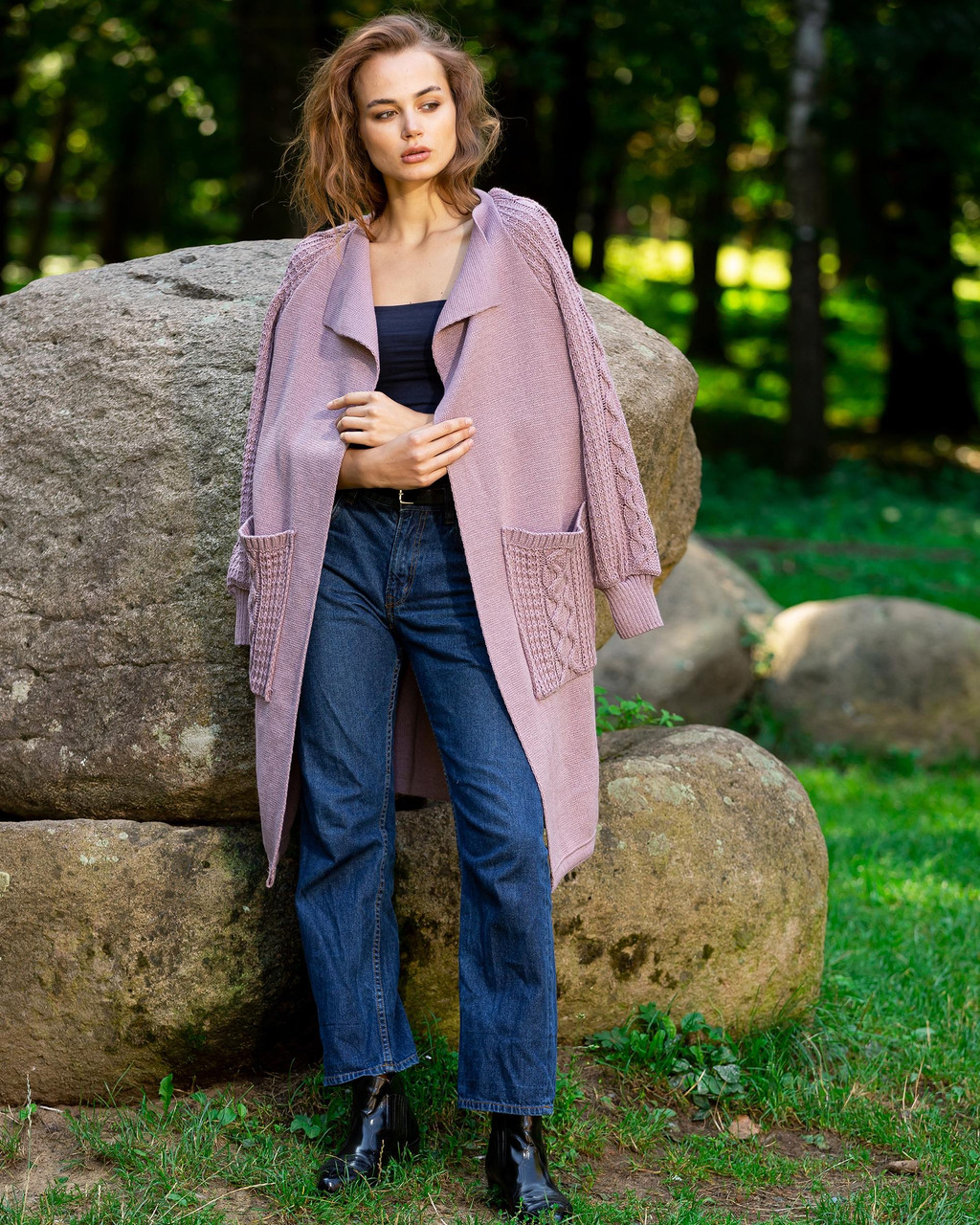 

Кардиган MEREZHKA Зефірка чайне дерево, Кардиган MEREZHKA Зефірка чайне дерево One Size